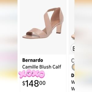 Bernardo Women's Tan Heeled Sandals
